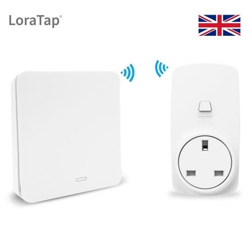 UK Wireless Socket Plug 16A with Kinetic Remote Control